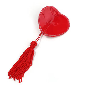 Tapa-Seios Coração com Tassel – Toque Burlesco e Divertido