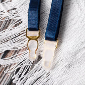 Lingerie Midnight Lace – Renda Preta com Harness e Cinta-Liga | Com Aro, Sem Bojo