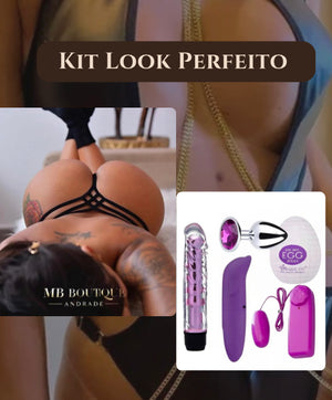 Kit Explosão de Prazer - Da lingerie ao êxtase em minutos