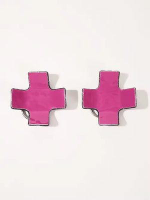 Tapa seios preto com Argola Central