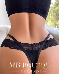 Calcinha Fio Dental em Renda — Conforto e Delicadeza em Cada Detalhe!