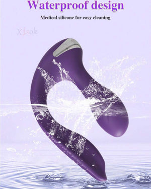 Vibrador com Controle por App - Estímulo Duplo Conexão à Distância, Vibração Poderosa e Design Anatômico com Recarga Magnética