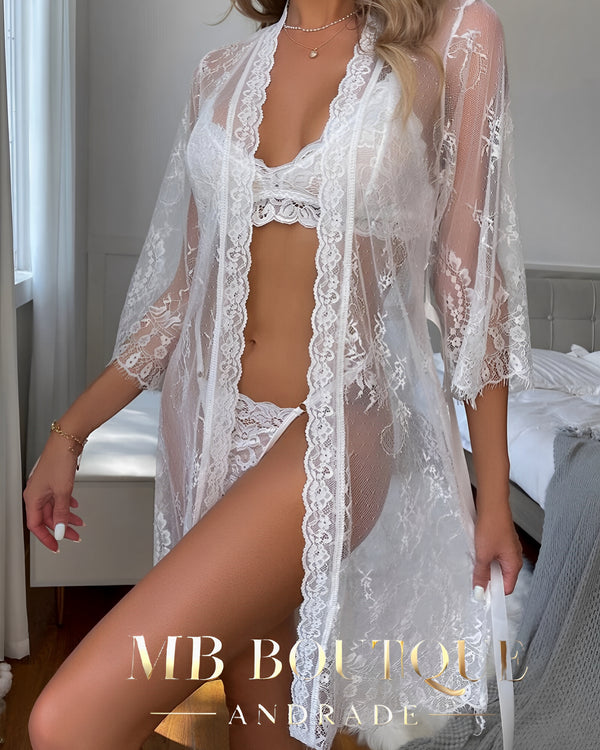 Conjunto Renda dos Sonhos – Romântico, Delicado e Atemporal