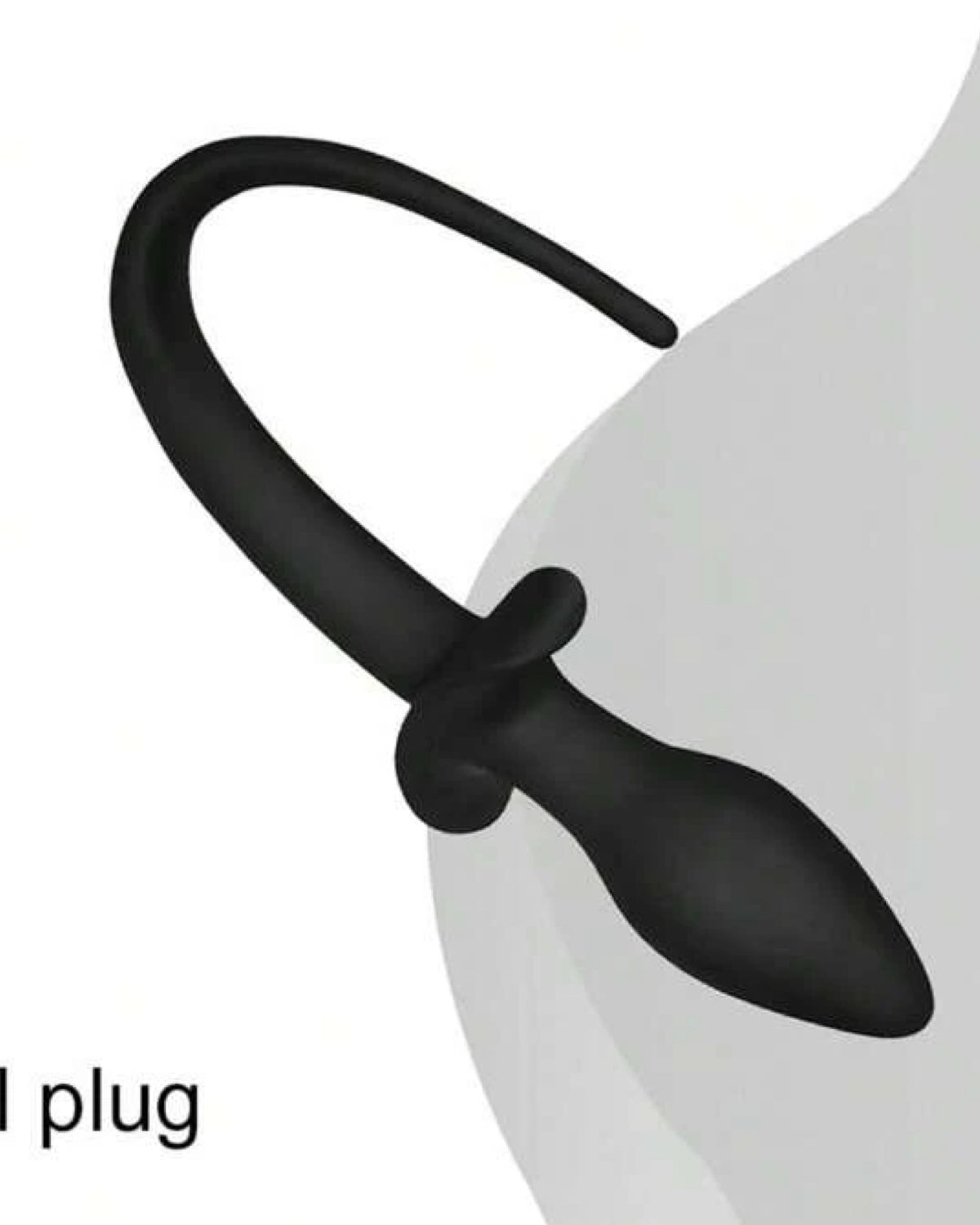 Kit de Dominação Dupla com Plug de Cauda + Cinta com membro realístico
