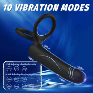 Vibrador Duplo para Casais - estimulo Profundo Estímulo Total e Satisfação Inesquecível