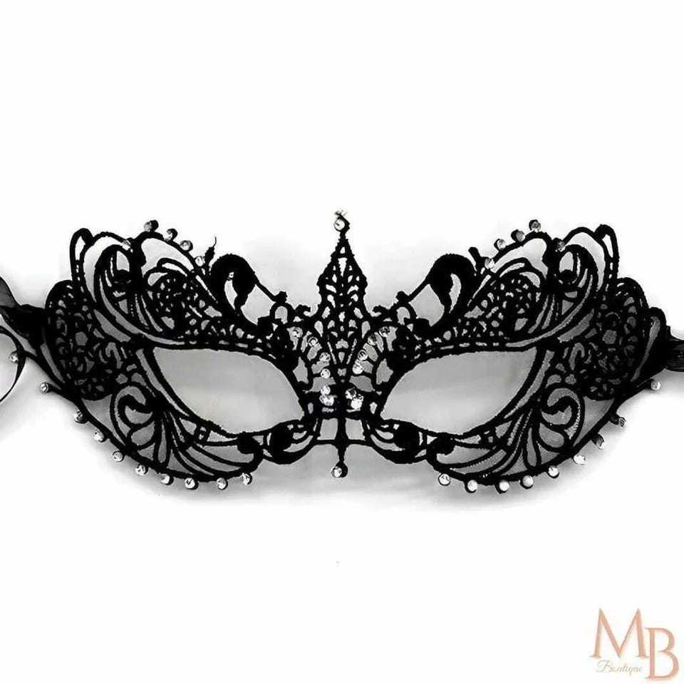 Lingerie Sexy (com meias) + Máscara