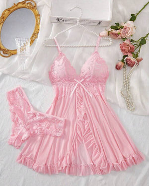 Camisola em Renda e Tule – Conforto e Sensualidade na Medida Certa