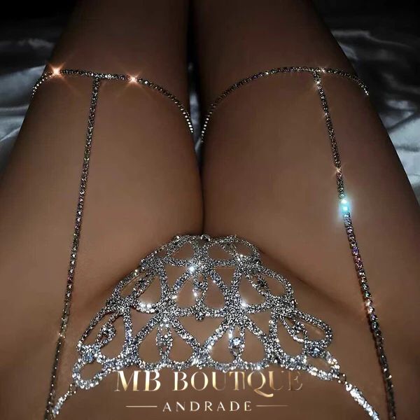 Calcinha Luxo com cinta liga