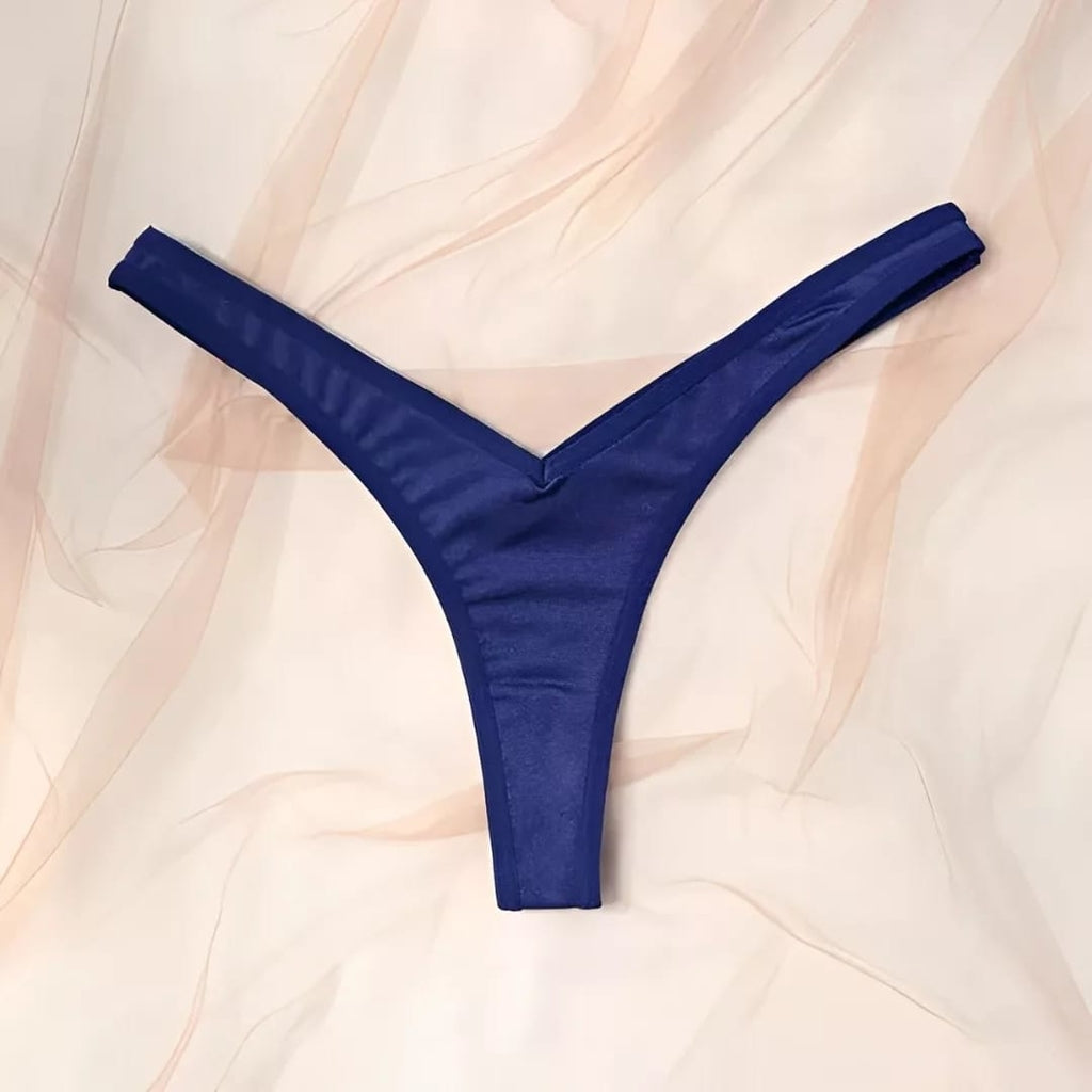 Calcinha Fio Dental Feminina em Spandex – Lingerie Sensual, Confortável e Atemporal P ao GG
