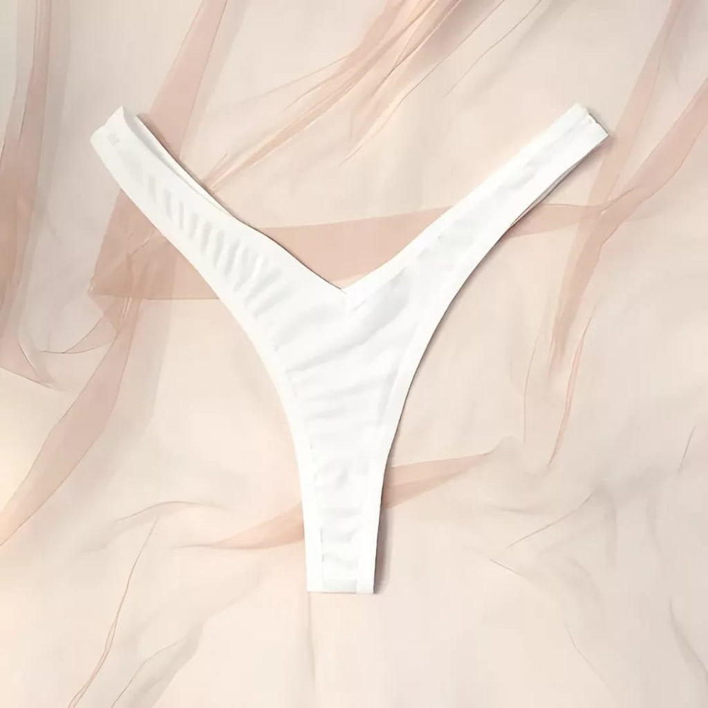 Calcinha Fio Dental Feminina em Spandex – Lingerie Sensual, Confortável e Atemporal P ao GG