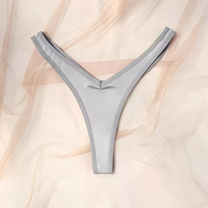 Calcinha Fio Dental Feminina em Spandex – Lingerie Sensual, Confortável e Atemporal P ao GG