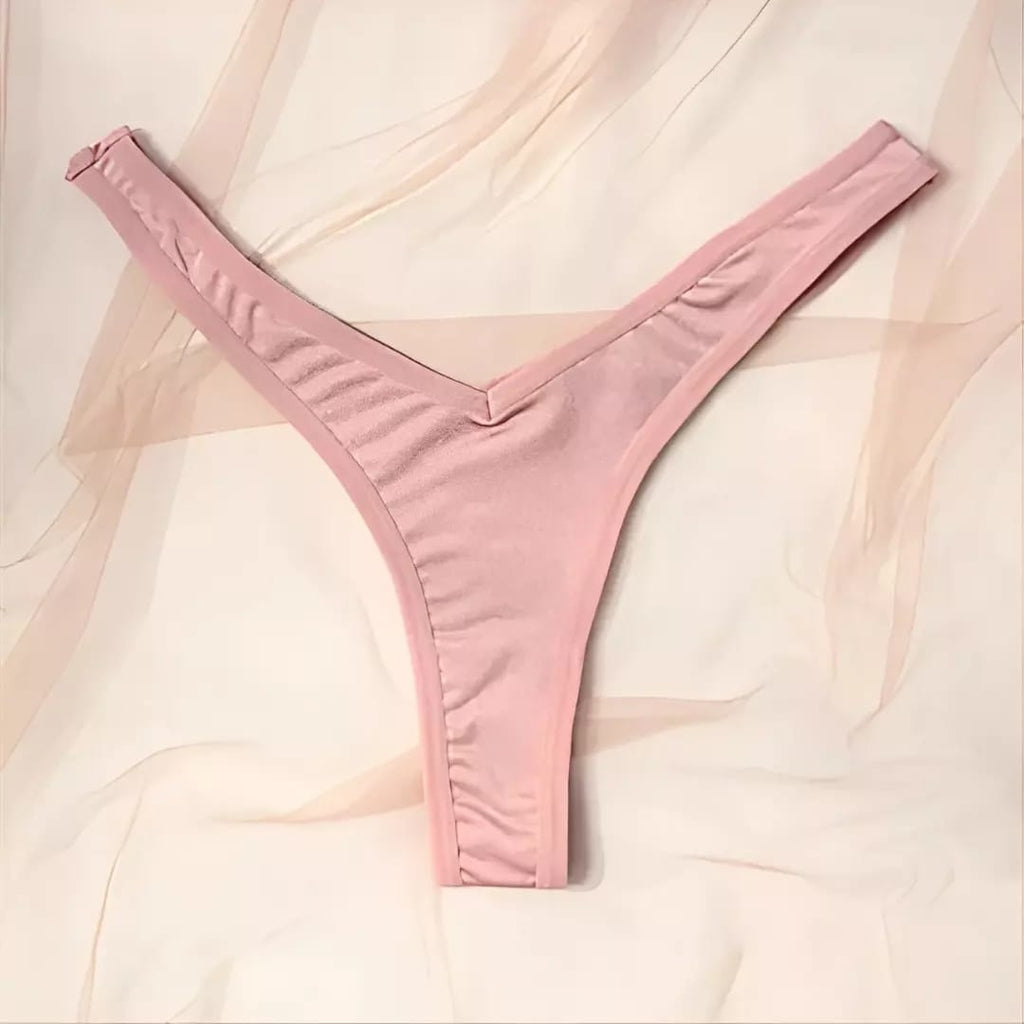 Calcinha Fio Dental Feminina em Spandex – Lingerie Sensual, Confortável e Atemporal P ao GG