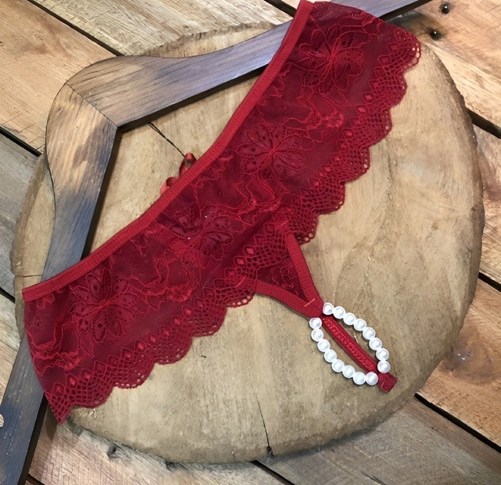 Calcinha Tailandesa com Pérolas – Para Proporcionar Sensações Únicas e Momentos Memoráveis - P ao G