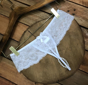 Calcinha Tailandesa com Pérolas – Para Proporcionar Sensações Únicas e Momentos Memoráveis - P ao G