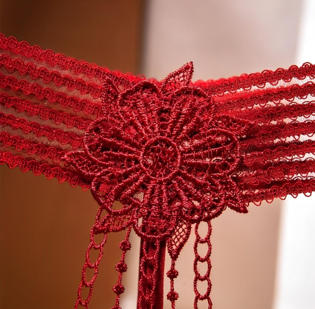 Calcinha sexy com pérolas