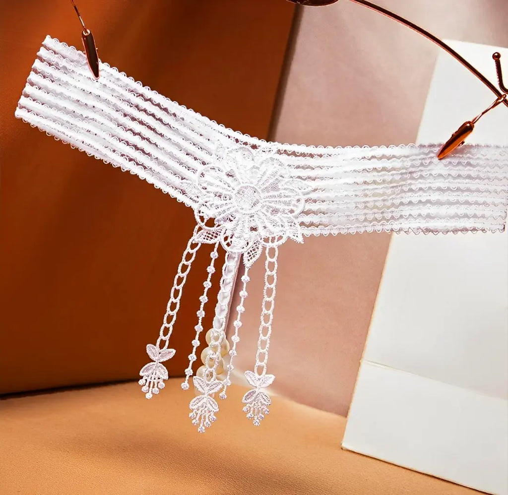 Calcinha sexy com pérolas