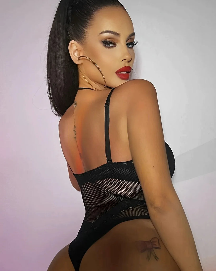 Body transparente (não acompanha lingerie por baixo)