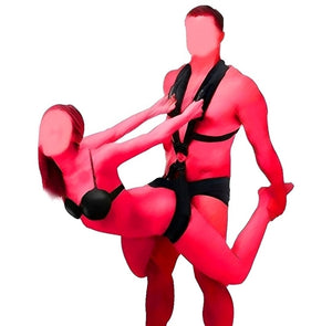 Cinta Erótica para Posições Sexuais – Suporte BDSM com Alças Ajustáveis para Casais