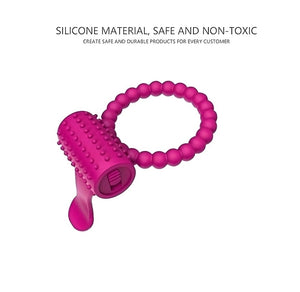 Anel Peniano Vibratório 2 em 1 com Estimulador Clitoriano – Prazer Duplo e Performance Prolongada