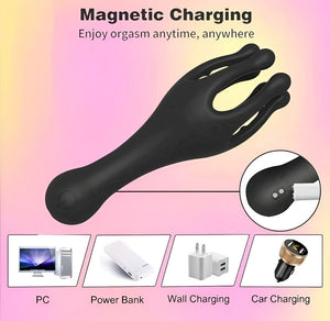 Vibrador masculino e estimulador de glândulas