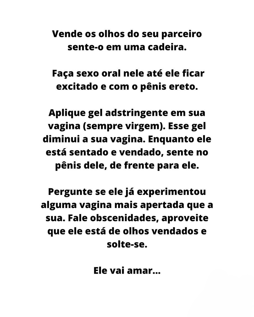 Gel Adstringente Sempre Virgem + Venda para os Olhos Vermelha - Kit Sensual de Surpresa Erótica