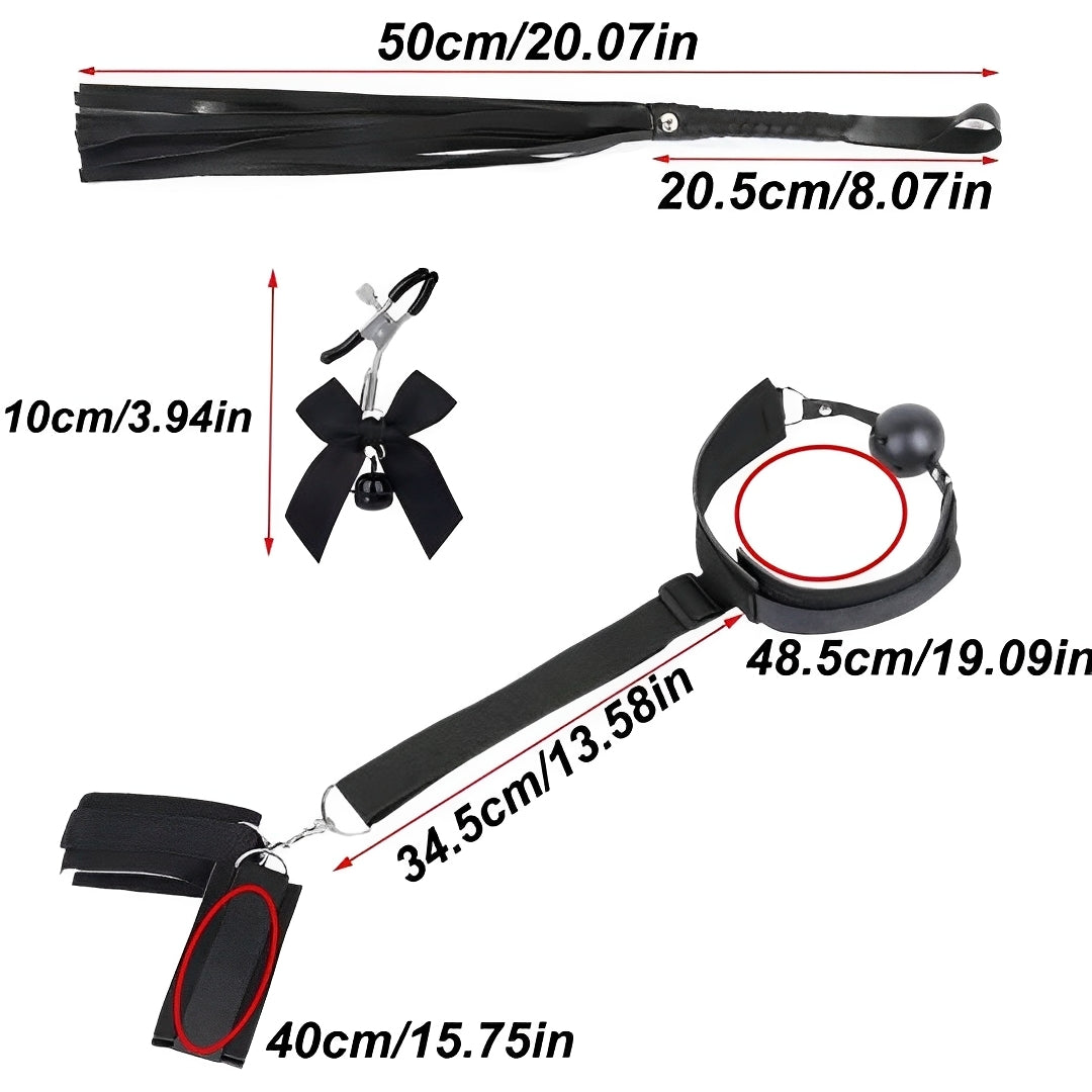 Kit Conexão Intensa - 4 Peças para Explorar Limites com Estilo e Segurança