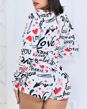 Pijama Amanda Love – Manga Longa, Sem Aro e Sem Bojo - P ao GG