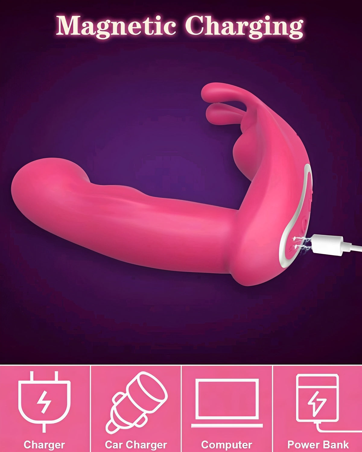 Acessório Vibrador Vestível com Controle por App - Estimulação Dupla com Discrição e Prazer Personalizado