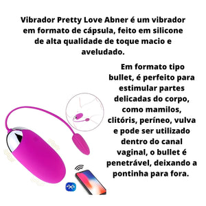 Kit Noite Selvagem na Varanda - Conjunto Transparente + Vibrador Bluetooth com Controle Remoto