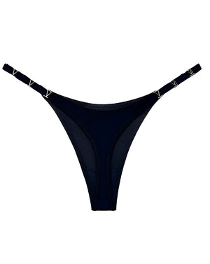 Kit Luxury Encanto – Camisola Transparente com Calcinha Fio Dental Rosa Pink