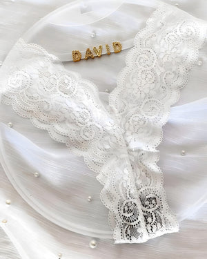 Calcinha de Renda Personalizada com Nome – Encanto Exclusivo