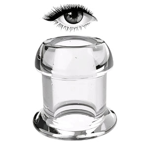 Plug Anal Oco Transparente – Treinador e Estimulador Íntimo com Design Confortável- 1 unidade