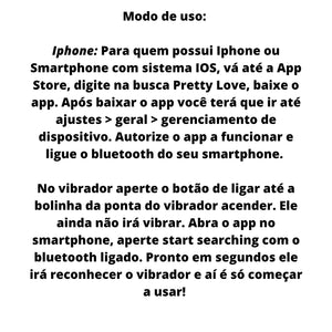Kit Noite Selvagem na Varanda - Conjunto Transparente + Vibrador Bluetooth com Controle Remoto