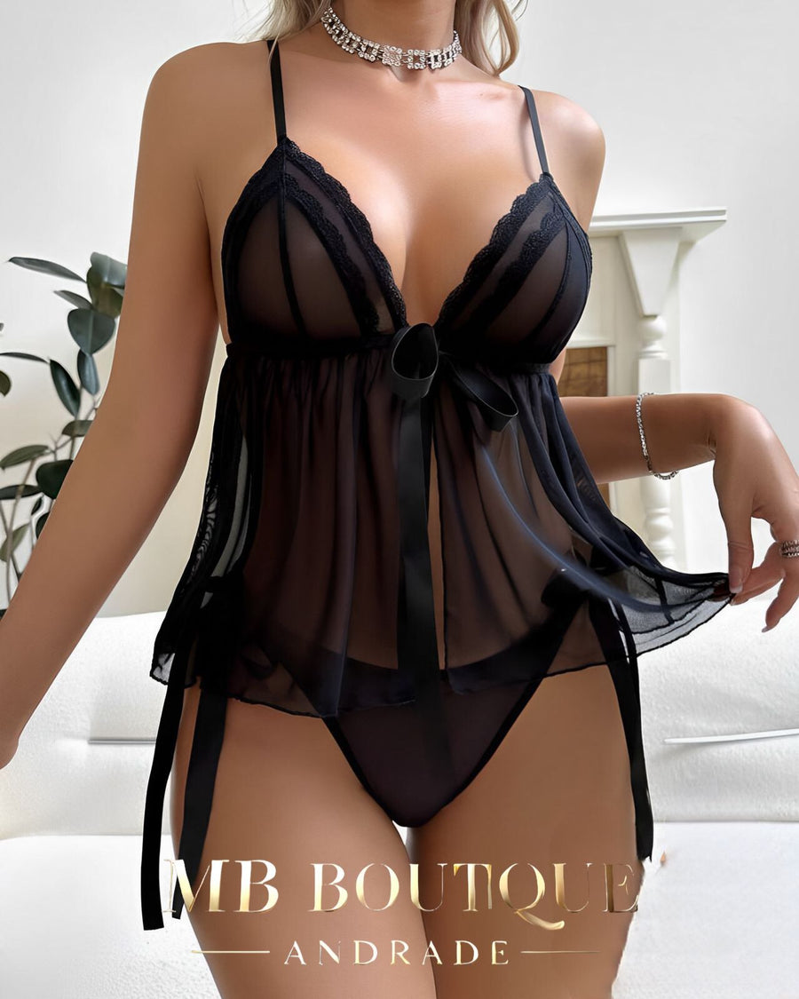 Conjunto de Tule e Renda – Leveza e Sensualidade com Máximo Conforto