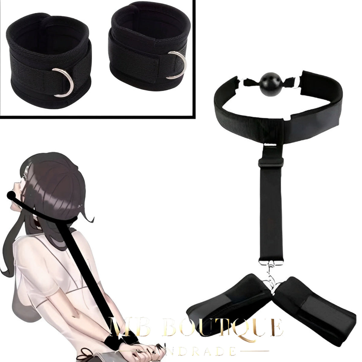Kit Conexão Intensa - 4 Peças para Explorar Limites com Estilo e Segurança