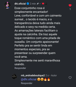 Conjunto Rosa P ao GG – Lingerie Sexy de Tule Bordado com Calcinha Fio e Cropped Transparente
- não acompanha tapa seios