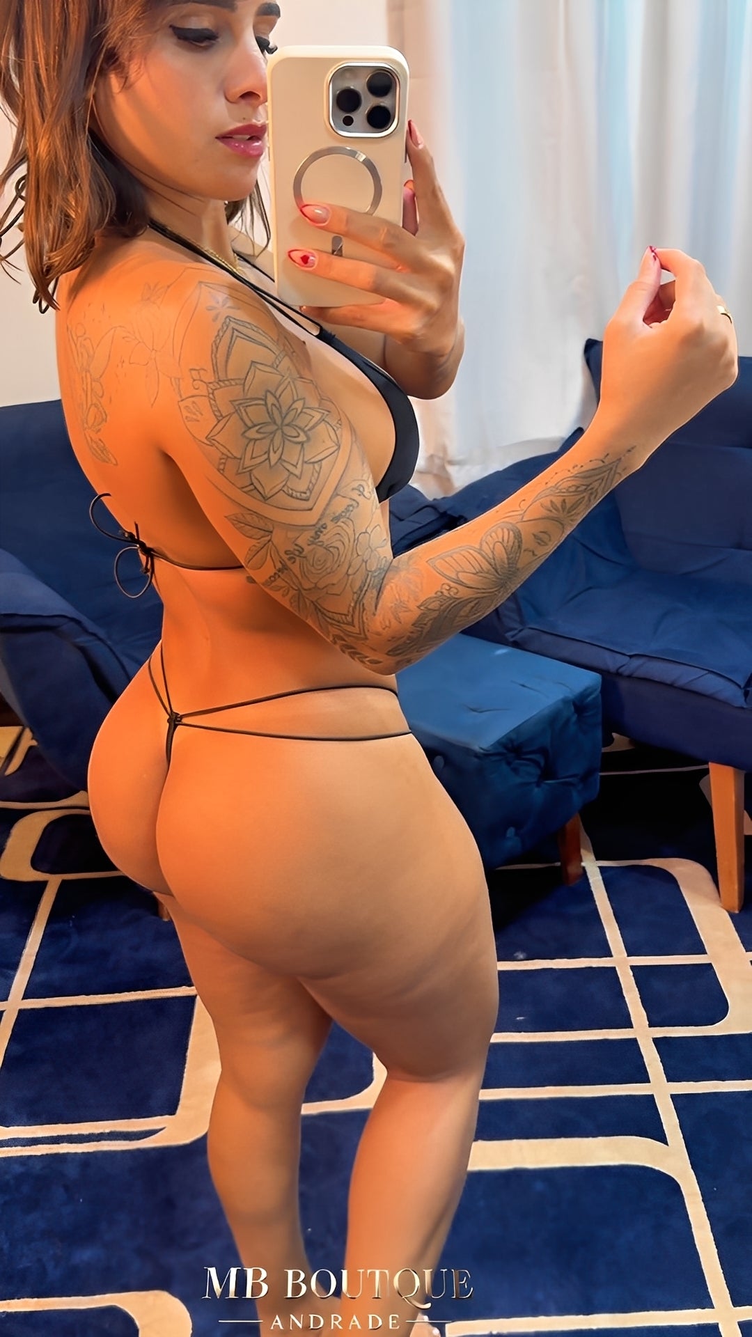 Conjunto Impacto em Renda e Tiras – Top + Calcinha Exclusiva P ao GG