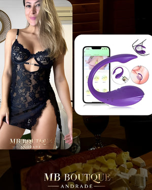 Kit Cinema Secreto - Camisola Confortável + Acessório com Controle por APP