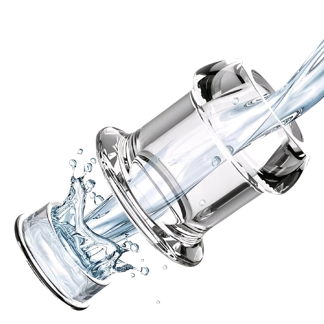 Plug Anal Oco Transparente – Treinador e Estimulador Íntimo com Design Confortável- 1 unidade