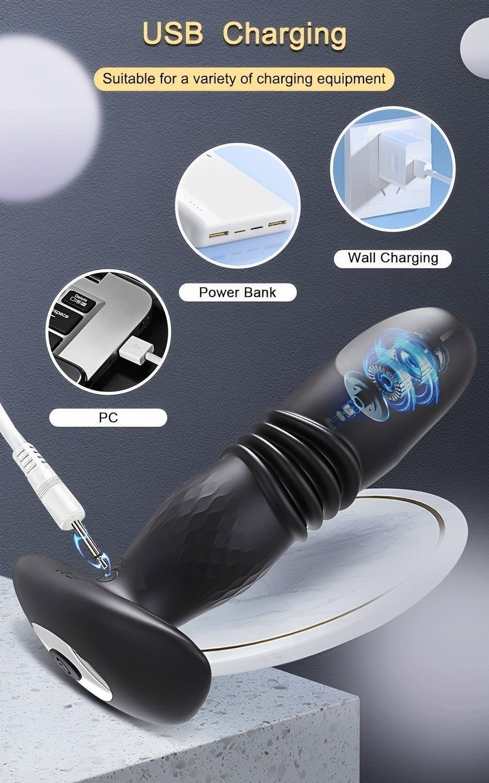 Kit Fantasia no Carro - Vestido com Abertura Zíper + Vibrador Bluetooth
