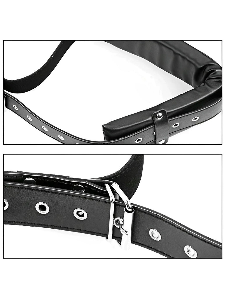 Kit BDSM com Cinta de Suspensão e Venda para Olhos – Liberdade para Explorar Fantasias